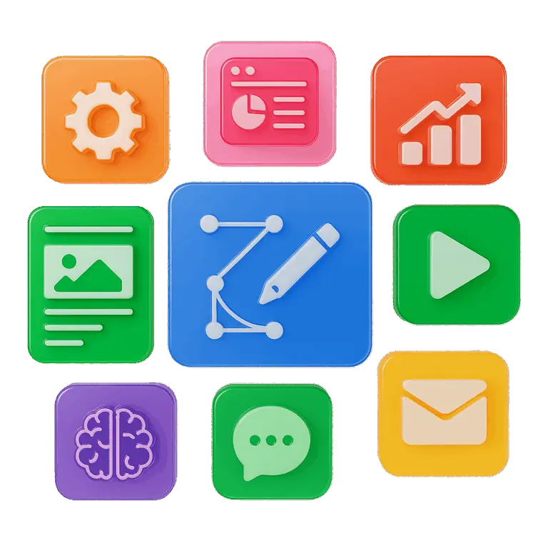 Diseño gráfico ilimitado, sitios web, logos, marketing, auditorias de marca para tu negocio o agencia