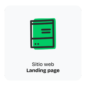 Sitio web one page personalizado